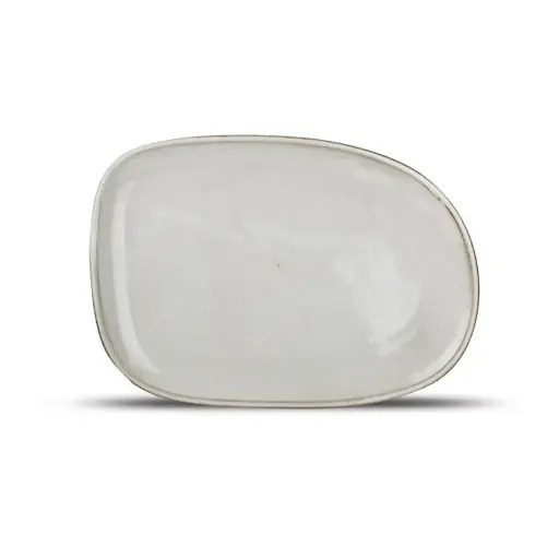 [604652] Ceres Grey Plat bord 33x23cm grey Ceres