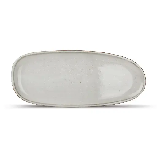 [604653] Ceres Grey Plat bord 34x14,5cm grey Ceres
