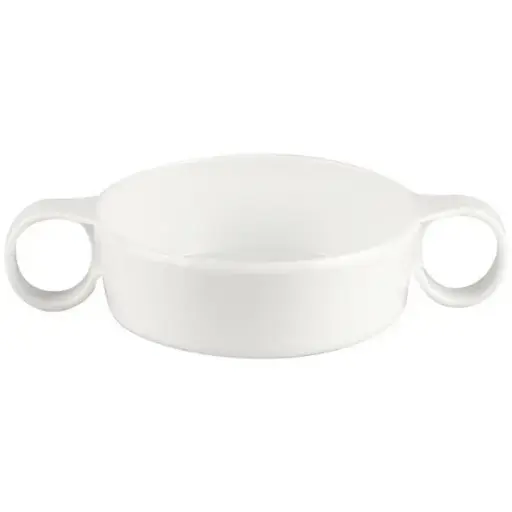 [ALC.088300] Soepkom met 2 handvaten 45 cl White