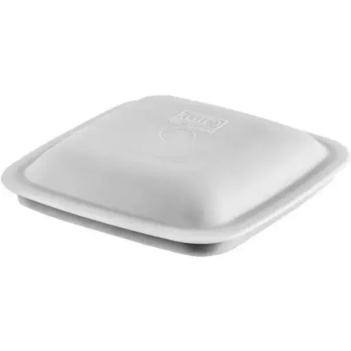 [AMO.16100120190] Hard Deksel voor Vierkant schaaltje 12 cm Grijs