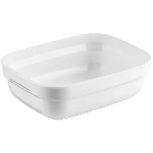 [AMP.10050110032] Schaaltje rechthoekig 12 cm / 17,5 cl