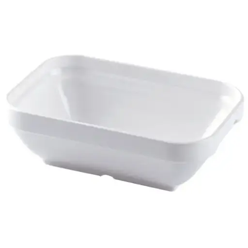 [AMP.10050130032] Schaaltje Rechthoekig 13 cm / 25 cl