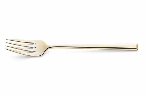 [3741664] Metropole Champagne Dessertvork Pvd 4.00 mm