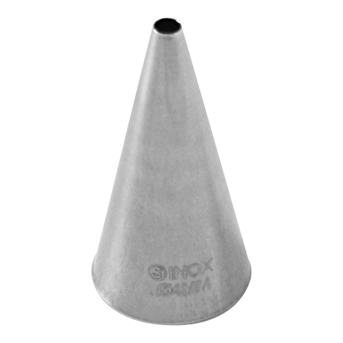 [895102] spuitje (01/Ø04mm) - RVS - Rond