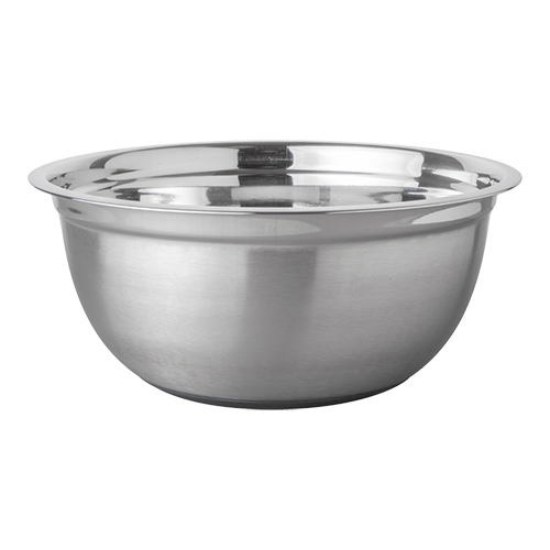 [085063] RVS beslagkom met antislip 6,8L - Ø 30,4 x H 15,4 cm