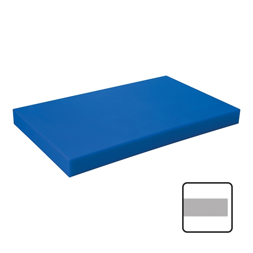 [882381] Snijplank 50x30 cm - H 4,0 cm - blauw