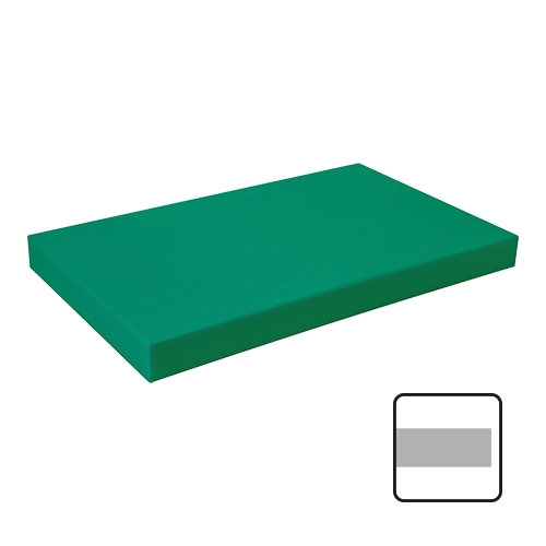 [882491] Snijplank 60x33 cm - H 4,0 cm - groen