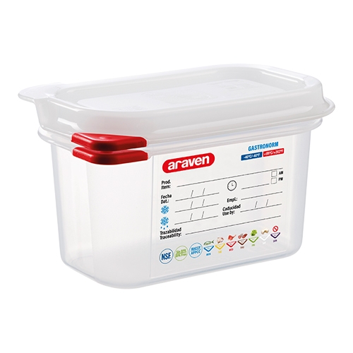 [962393] Araven voedseldoos GN1/9 - H10,0 cm