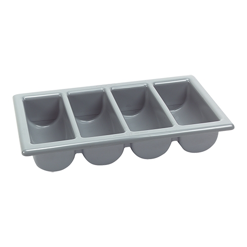 [850001] bestekbak grijs GN1/1 - H10,0 cm