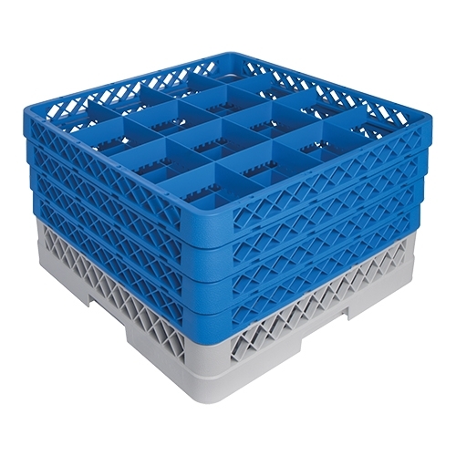 [CR1624] voetglazenkorf Ø11,2cm/H.24cm - afm. 26(H)x50x50cm