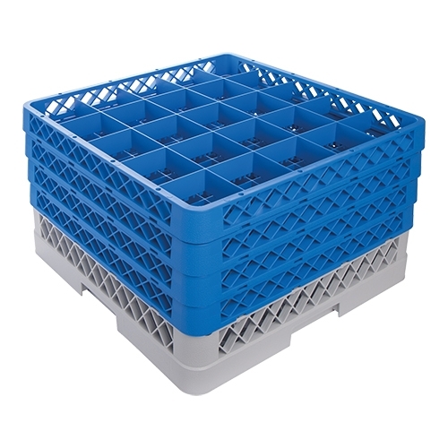 [CR2524] voetglazenkorf Ø09cm/H.24cm - afm. 26(H)x50x50cm