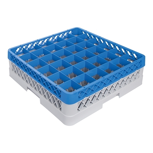 [CR3621] voetglazenkorf Ø07,4cm/H.12cm - afm. 14(H)x50x50cm
