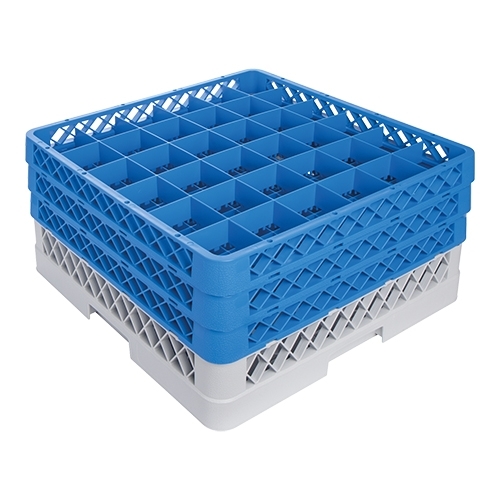 [CR3623] voetglazenkorf Ø07,4cm/H.20cm - afm. 22(H)x50x50cm