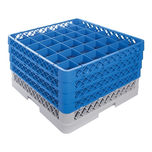 [CR3624] voetglazenkorf Ø07,4cm/H.24cm - afm. 26(H)x50x50cm