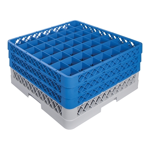 [CR4923] voetglazenkorf Ø06,3cm/H.20cm - afm. 22(H)x50x50cm