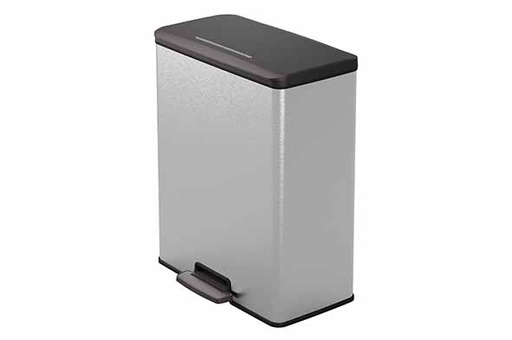 [252019] Curver decobin pedaalemmer grijs 65 L - 48,6 x 28,4 x H 61,5 cm 