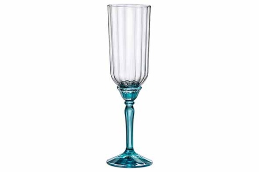 [199421BCG021990] Florian kir royal champagneglas blauw 21 cl