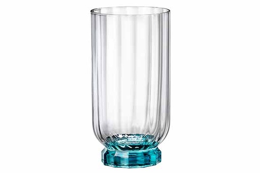 [199422GSU021990] Florian waterglas/cocktailglas FH lichtblauw 43 cl