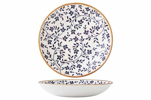 [18000569] Steelite Flora Blue Diep Bord D25,5 cm 