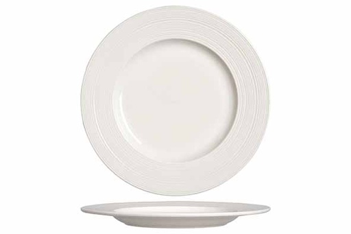 [6356MP302] Steelite Concorde White Plat Bord D25,5 cm 