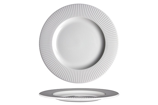 [9117C1183] Steelite Willow Mid Rim Plat bord D23 cm  