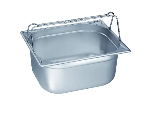 [1555941] B.Pro RVS Gastronormbak m/beugelhandgrepen - GN-B 1/2-150mm - 8,9 L
