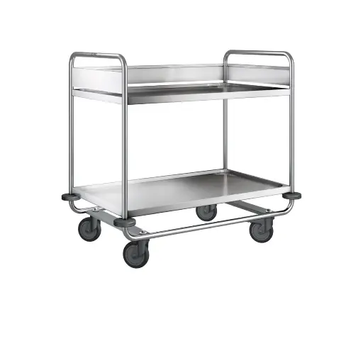 [569788] B.Pro Afruimwagen - 3 zijdige gesloten imperiaal - ARW 10 x 6-2 - kunststof wielen