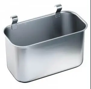 [555509] B.Pro RVS Afvalbak L425xB225xH250 mm - 18,5L