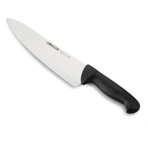 [290825] Arcos 2900 koksmes/chefmes zwart - 250 mm 