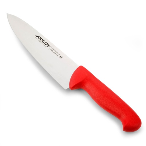 [292122] Arcos 2900 koksmes/chefmes rood - 200 mm 