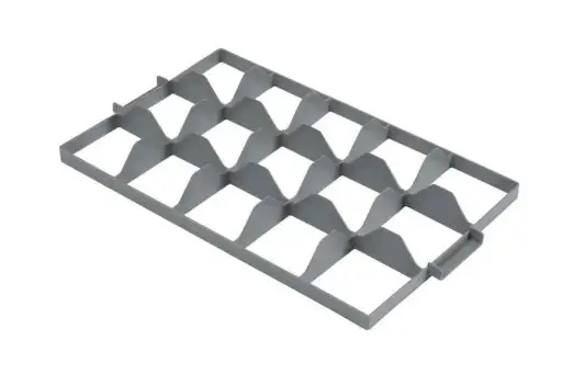 [610168] Verdeler 15 vakken met handvaten