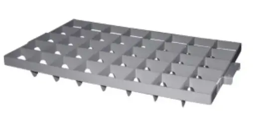 [610164] Verdeler 40 vakken met handvaten