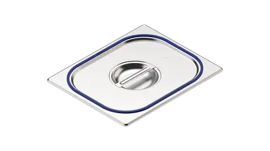 [1550661] B.Pro RVS Gastronormdeksel m/siliconeafdichting - GDD 1/2