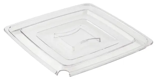 [83601] Deksel met lepeluitsparing PURE - 25 x 25 cm x h 1,5 cm         