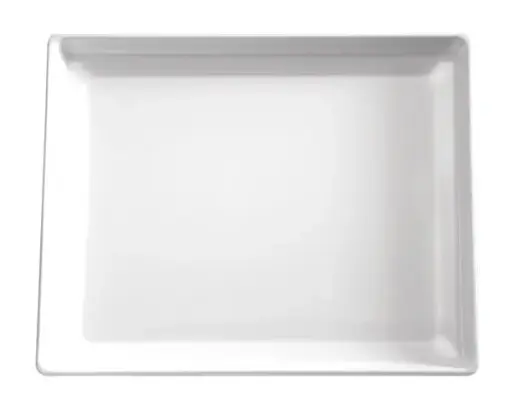 [83925] Melamine plateau GN 1/2 FLOAT wit 32,5 x 26,5 cm x h 3 cm       
