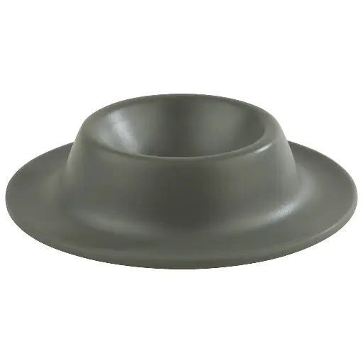 [85296] Eierdop melamine grijs  Ø 8,5 cm x h 2 cm             