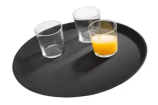 [547] Serveerplateau antislip - Ø 27,5 cm x h 2 cm            