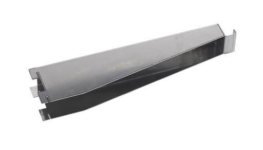 [CRA/300] RVS 441 Inox regelbare wandsteunen voor open legger 12/10 - L300 mm