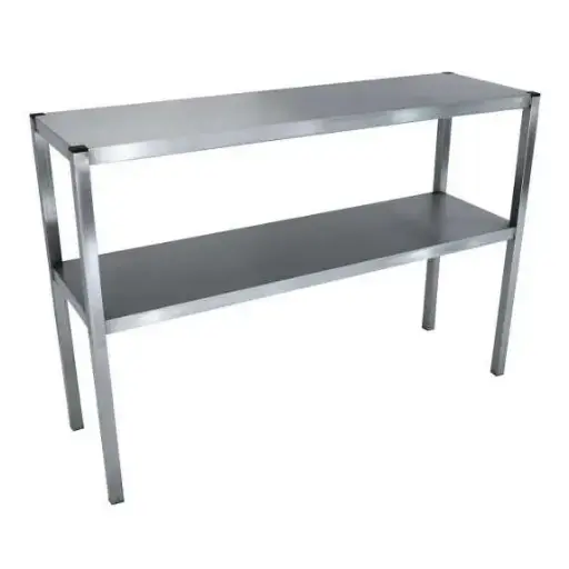 [ECL/12302] RVS 441 Chef rekken 2 niveaus - L1200XD300XH700 mm