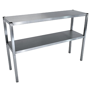 [ECL/10252] RVS 441 Chef rekken 2 niveaus - L1000XD250XH700 mm