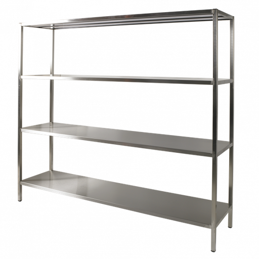 [EDSL/14504] RVS 441 Standrek 4 niveaus - L1400XD500XH1800 mm