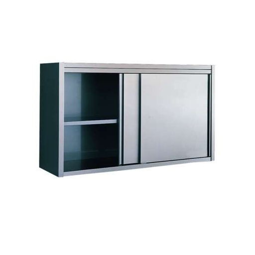 [ASF/144] RVS 441 Hangkast met draaideuren - L1400XD400XH600 mm