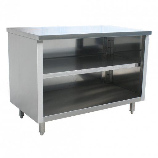 [TAO/147] RVS 441 Open werktafelkast - L1400XD700XH900 mm