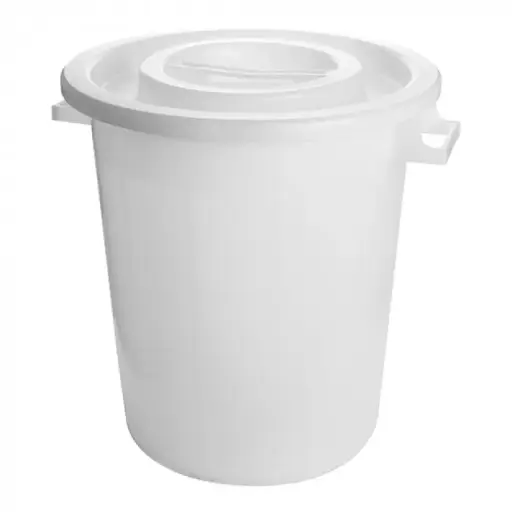 [956001] Voedselcontainer - kunststof met deksel - 50Lt