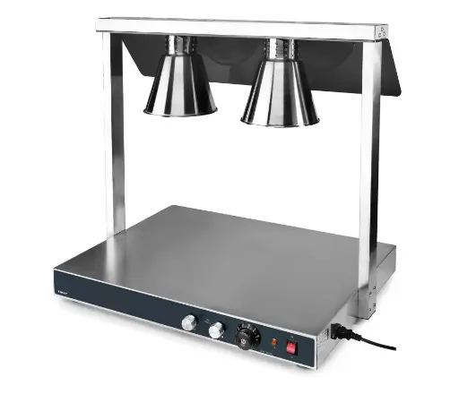 [69562] Warmhoudbrug met 2 infrarood lampen 