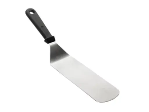 [3655] Gebogen brede knikspatel L 189 x B 76 mm