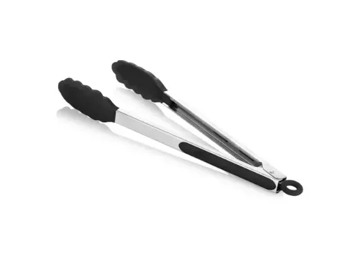 [601041] Universele tang met silicone uiteinde zwart - L 300 mm
