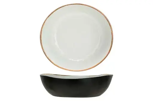 [7481033] Plato melamine kom/pastabord D20,2xH6cm - 1 Lt