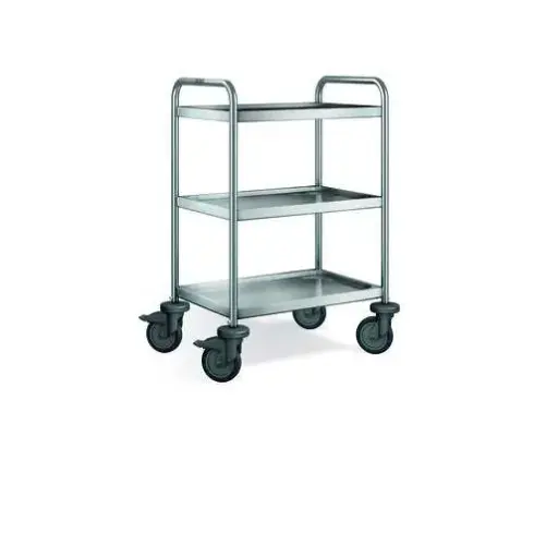 [569768] B.Pro Serveerwagen - SW 6 x 4-3 met kunststof wielen   