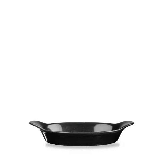 [BCBKIOEN1] Churchill ovenschotel ovaal zwart 23.2x12.5cm - 38 cl  